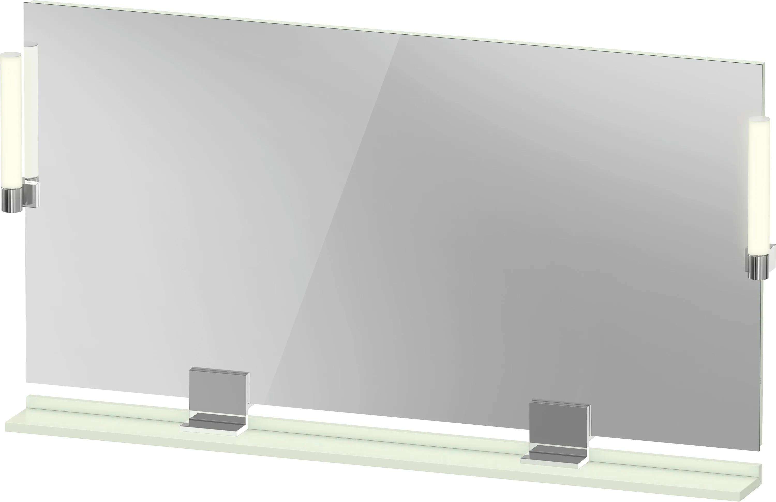 Duravit Spiegel „Sivida“ 133 × 65 cm in Apricot Pearl