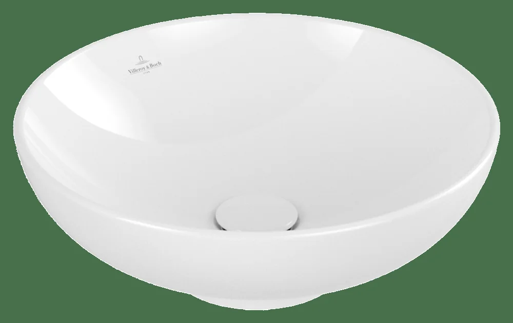 Villeroy & Boch Loop & Friends Aufsatzwaschbecken 4A4600, 420x420mm, Rund, Weiß Alpin Villeroy & Boch Loop & Friends Aufsatzwaschbecken 4A4600, 420x420mm, Rund, Weiß Alpin