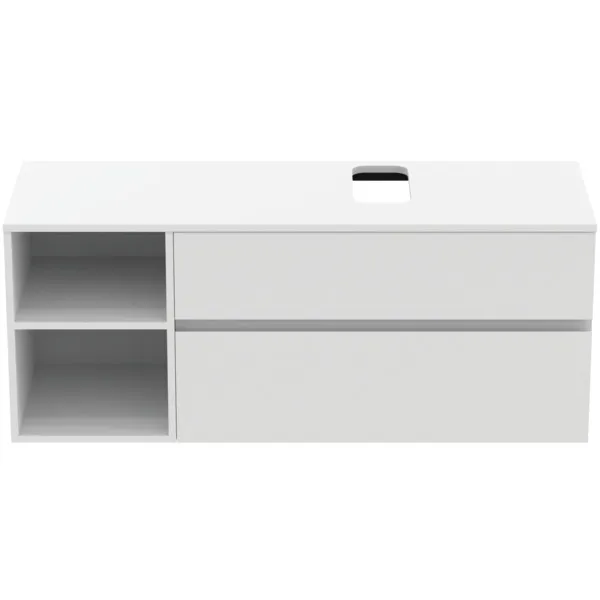 Ideal Standard Waschtischunterschrank Finesse 1402x505x558mm Weiß matt Ideal Standard Waschtischunterschrank Finesse 1402x505x558mm Weiß matt