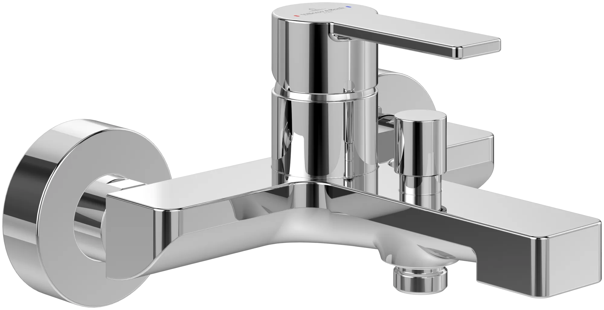 Einhand-Wannenarmatur „Architectura“ Ausladung 182 mm in Chrom Einhand-Wannenarmatur „Architectura“ Ausladung 182 mm in Chrom