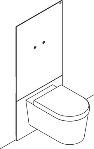 HEWI WC-Modul S 50, höhenverstellbar, weiß