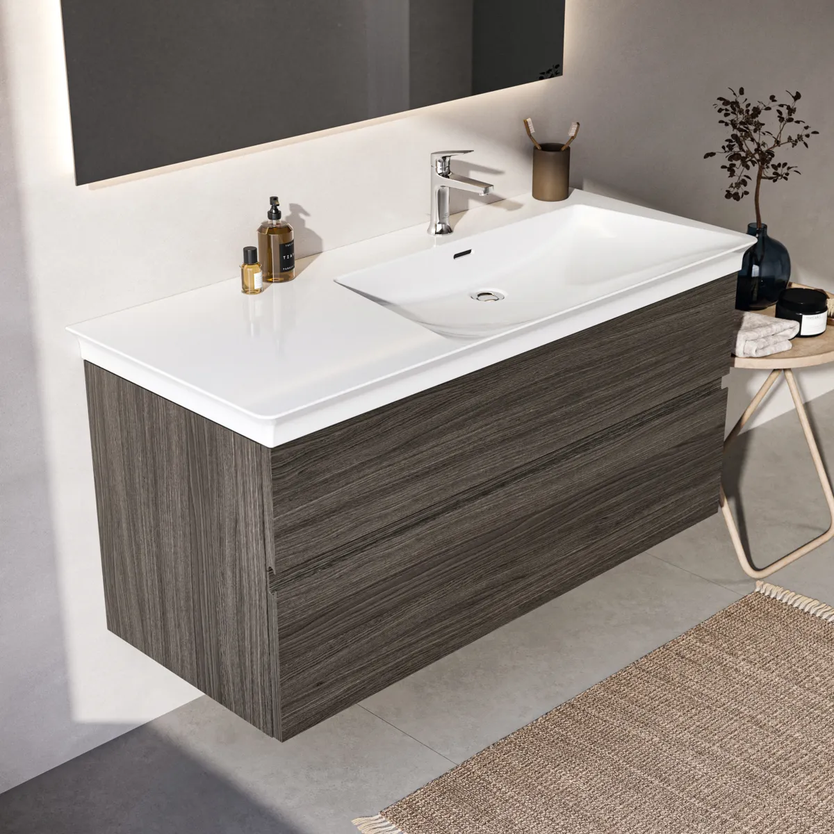 Ideal Standard Waschtischunterschrank „Finesse“ 120 × 55 × 50,5 cm