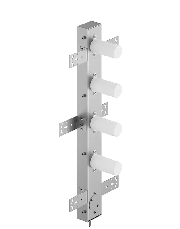 Dornbracht UP-Wandeinbaukasten für Handtuchwärmer, 4-fach, ohne Bedienelement