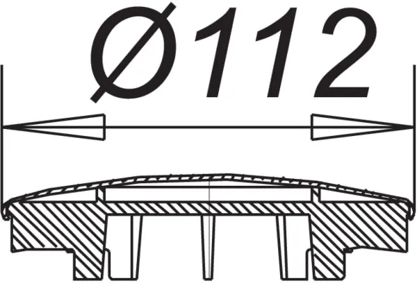 Abdeckhaube ORIO Kunststoff verchromt, Bj. 04 - Mai 2010 Abdeckhaube ORIO Kunststoff verchromt, Bj. 04 - Mai 2010