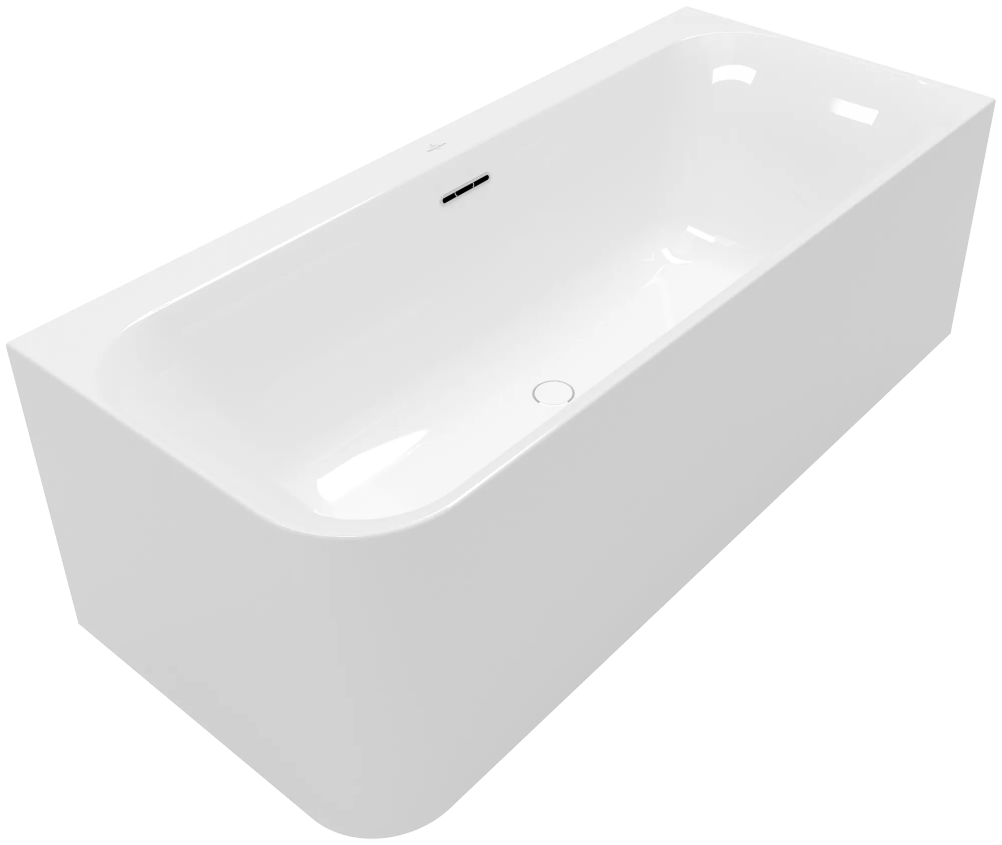 Villeroy & Boch Badewanne mit eckiger Innenform „Loop & Friends“ vorwand rechteck 180 × 80 cm, rechts in Weiß Alpin Villeroy & Boch Badewanne mit eckiger Innenform „Loop & Friends“ vorwand rechteck 180 × 80 cm, rechts in Weiß Alpin
