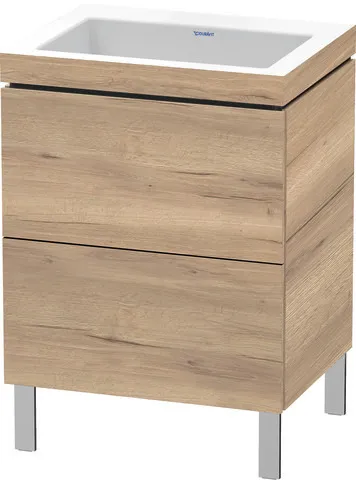 Duravit Set bodenstehend „L-Cube“ 60 × 48 × 69,8 cm Duravit Set bodenstehend „L-Cube“ 60 × 48 × 69,8 cm