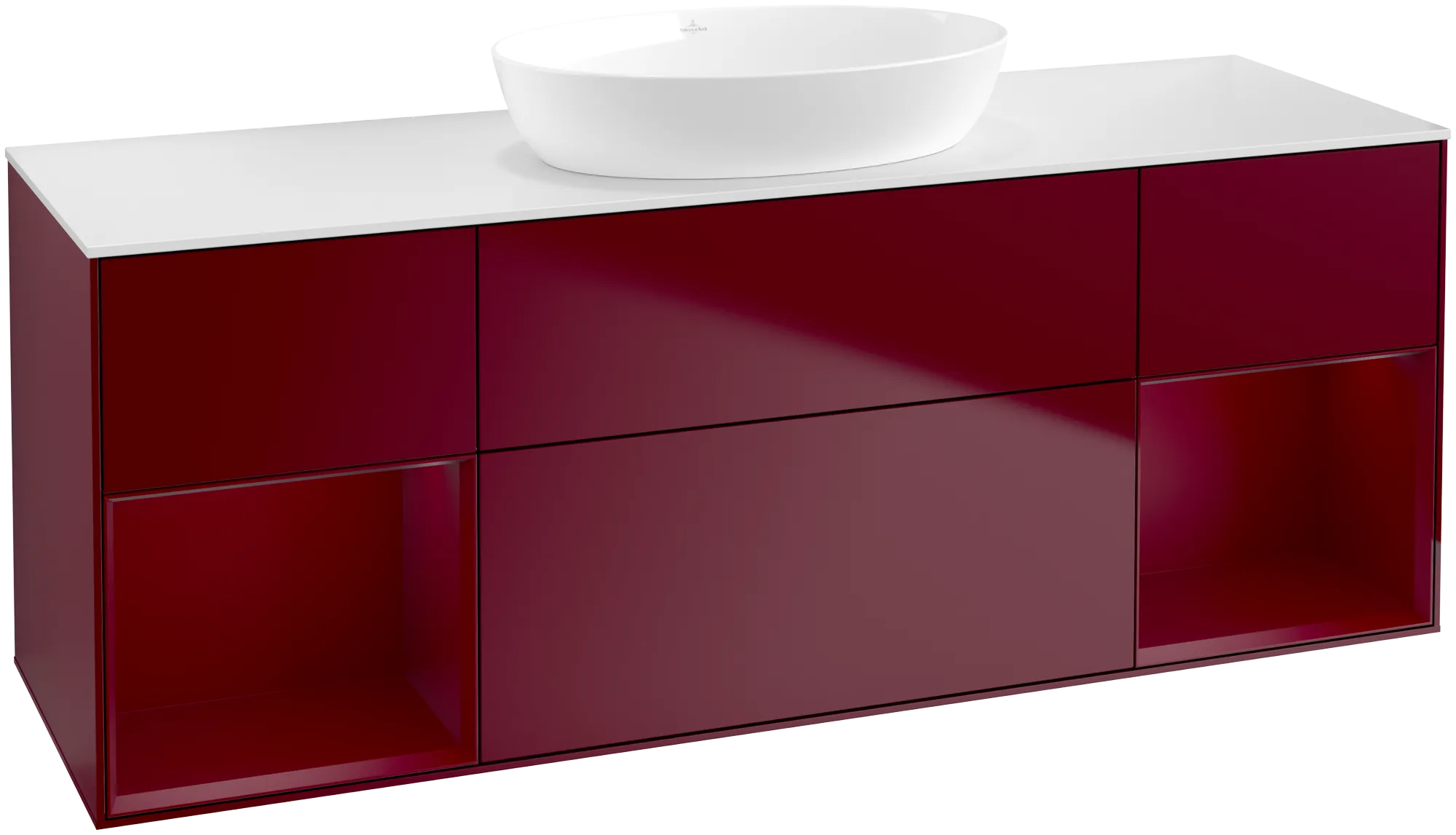 Villeroy & Boch Finion Waschbeckenunterschrank GD0 1600x603x501mm mit Beleuchtung