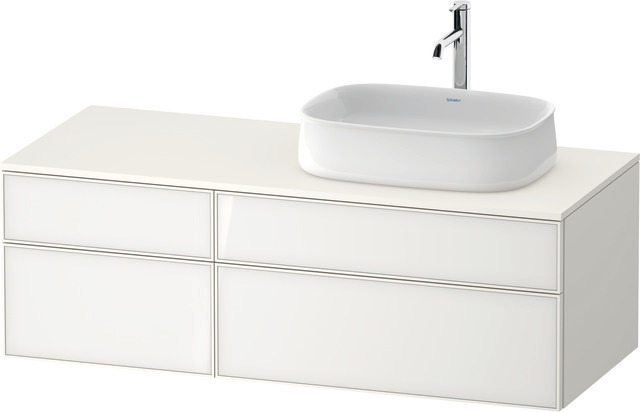 Duravit Waschtischunterschrank wandhängend „Zencha“ 130 × 44,2 × 55 cm