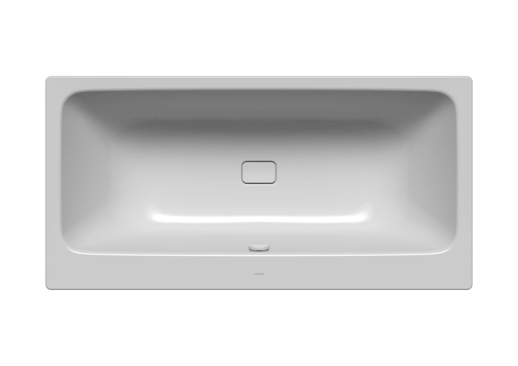 Kaldewei Badewanne „Asymmetric Duo“ rechteck 190 × 100 cm, ohne Grifflochbohrungen mit Überlaufbohrung, in manhattan Kaldewei Badewanne „Asymmetric Duo“ rechteck 190 × 100 cm, ohne Grifflochbohrungen mit Überlaufbohrung, in manhattan