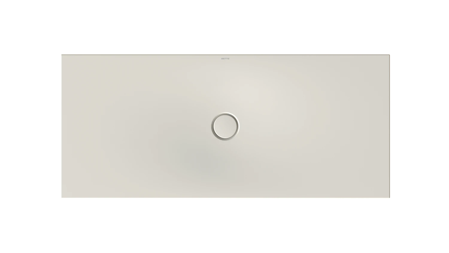 Bette rechteck Duschwanne „BetteFloor“ 1600 × 700 mm mit BetteAntirutsch Pro, ohne Oberflächenveredelung, ohne Wannenträger, in Flax