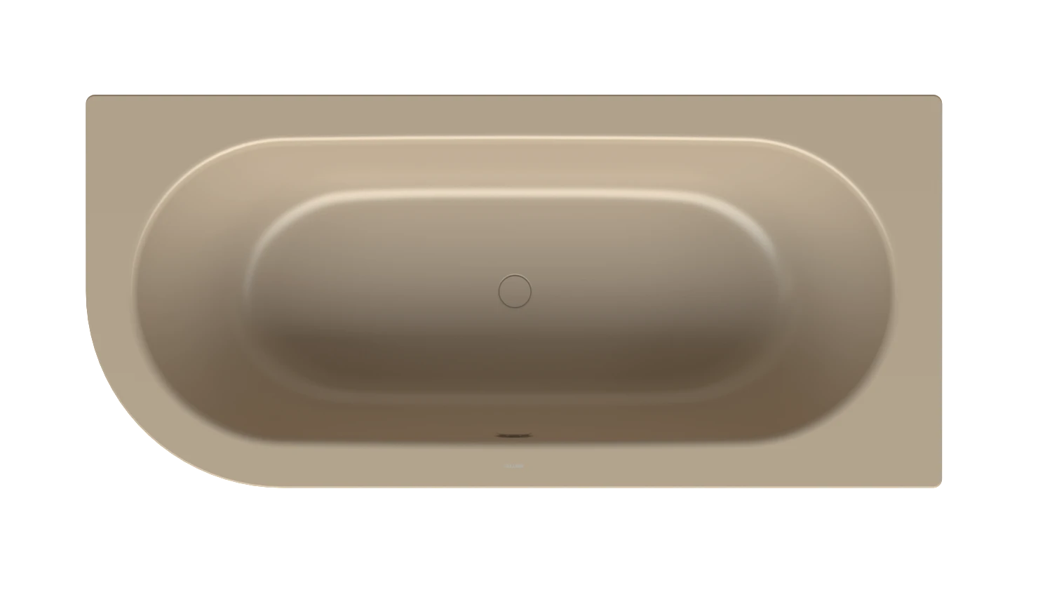 Bette rechteck Badewanne „BetteStarlet V Silhouette“ 185 × 85 cm in Greige