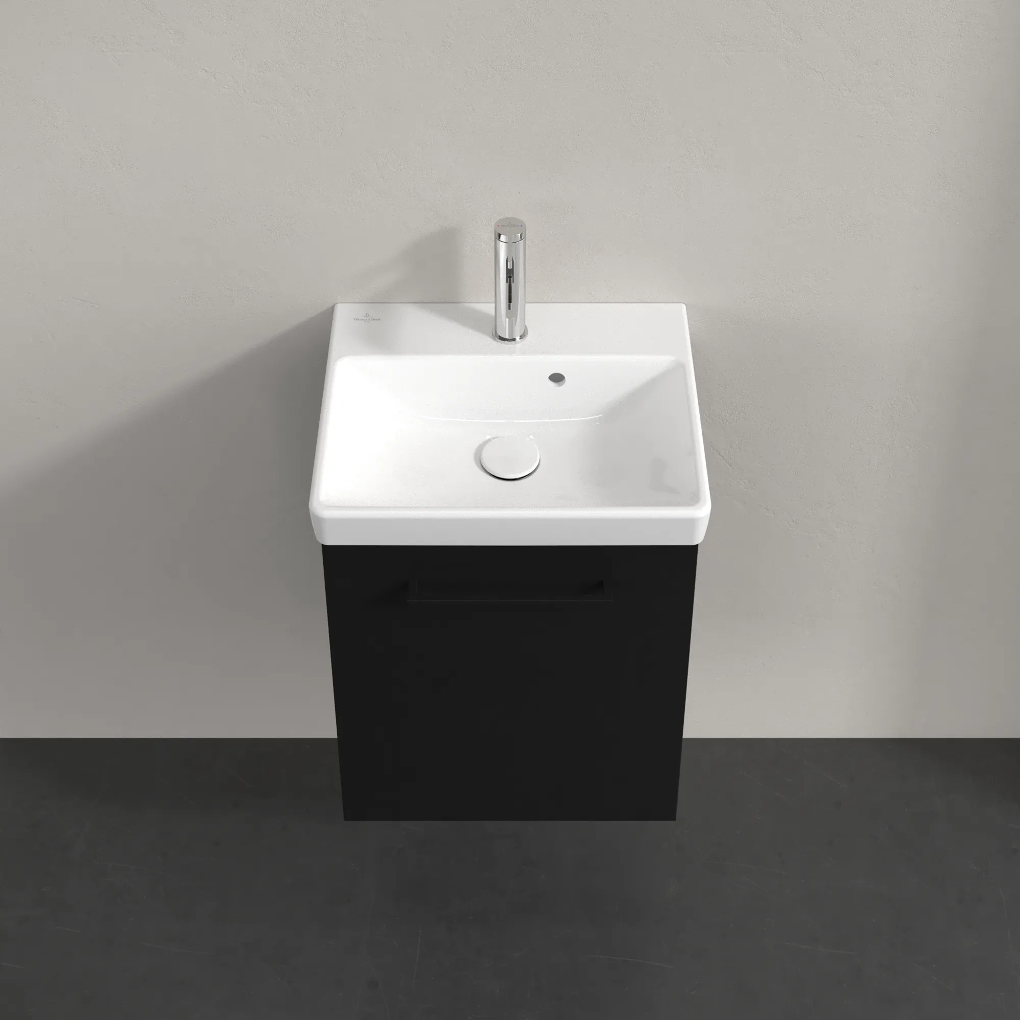 Villeroy & Boch Avento Unterschrank für Unterbauwaschbecken 430x514x384mm Volcano Black