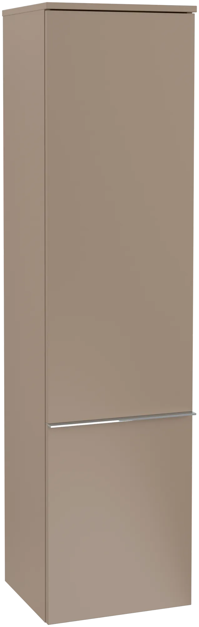 Villeroy & Boch Hochschrank „Venticello“ 40,4 × 154,6 × 37,2 × 37,2 cm Taupe, Anschlag links