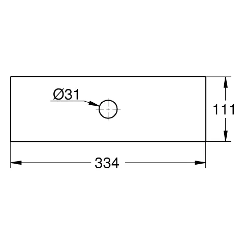 Grohe Rainshower Aqua Deckenbrause Abdeckung, chrom Grohe Rainshower Aqua Deckenbrause Abdeckung, chrom