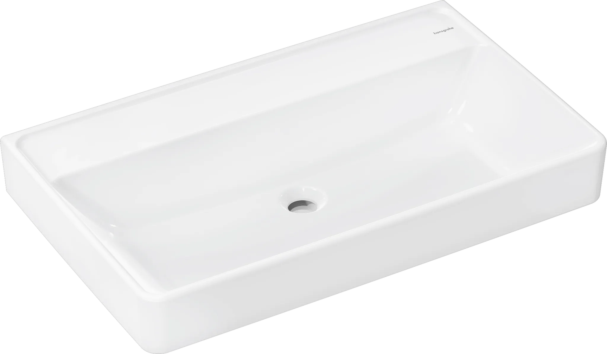 Hansgrohe Xanuia Q Waschtisch 800⁄480, Weiß Hansgrohe Xanuia Q Waschtisch 800⁄480, Weiß