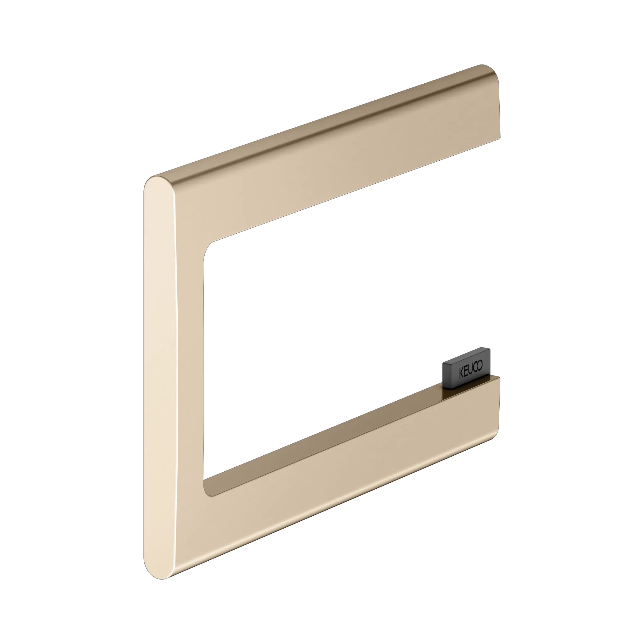 KEUCO EDITION 400 Toilettenpapierhalter offene Form Bronze gebürstet