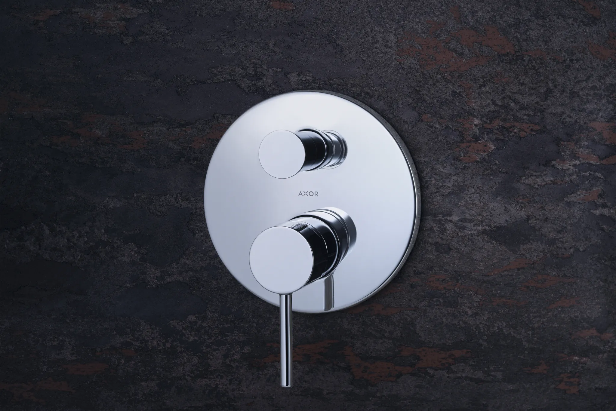 Wannenmischer Unterputz Axor Starck Fertigset chrom