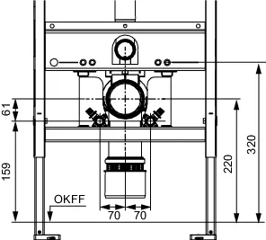 One Aufrüstset Trockenbauset zur Vorrüstung von Trockenbaumodulen