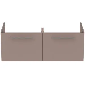 Ideal Standard Waschtischunterschrank „i.lifeB“ 120 × 44 × 50,5 cm Greige matt
