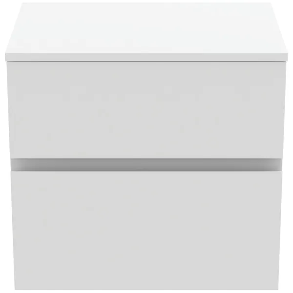 Ideal Standard Waschtischunterschrank Finesse 602x440x558mm, 2 Auszüge, Weiß matt Ideal Standard Waschtischunterschrank Finesse 602x440x558mm, 2 Auszüge, Weiß matt