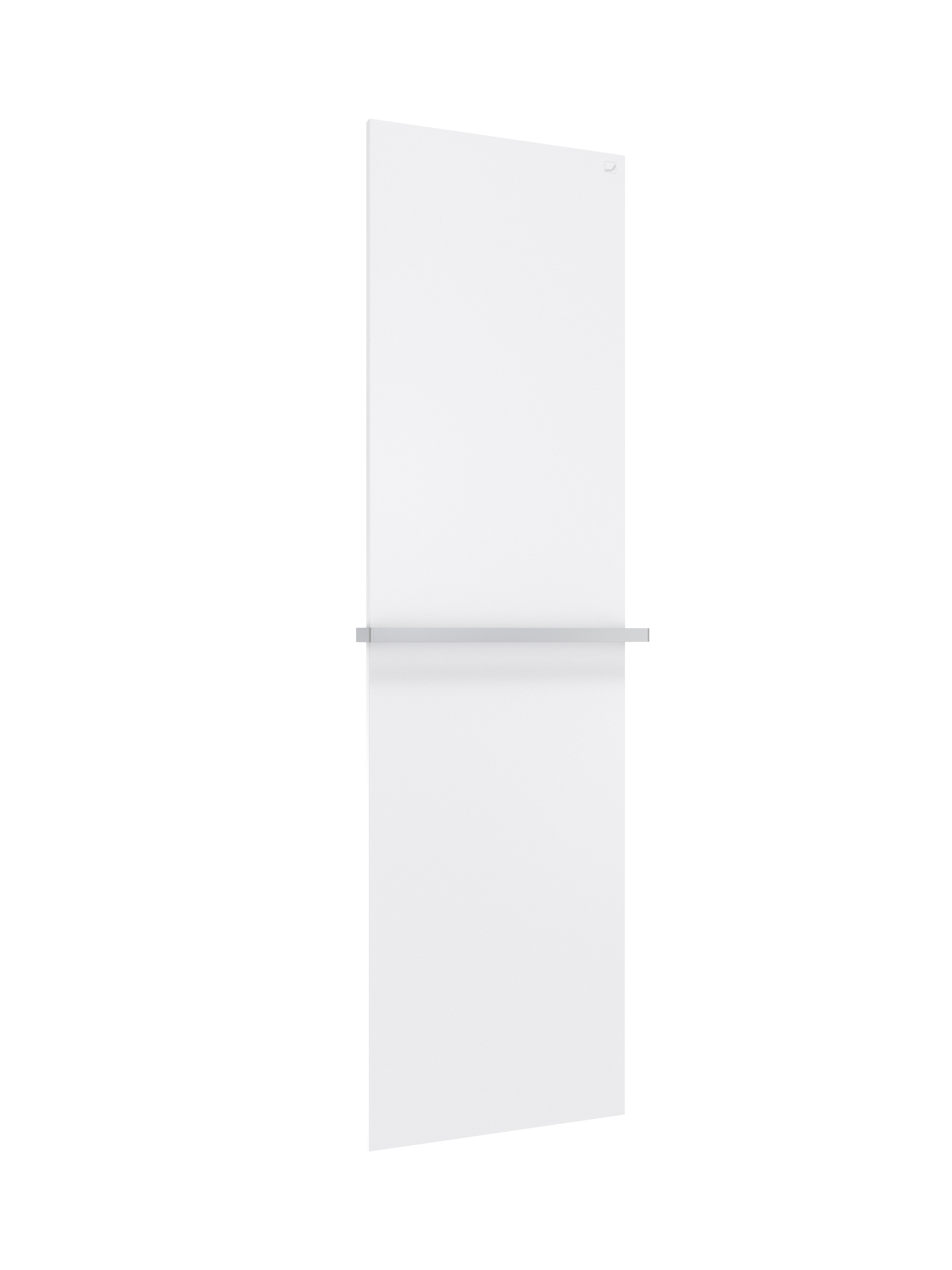Zehnder Design-Elektroheizkörper „Fina Lean Bar“ 50 × 180 cm in Verkehrsweiß (RAL 9016, glänzend)