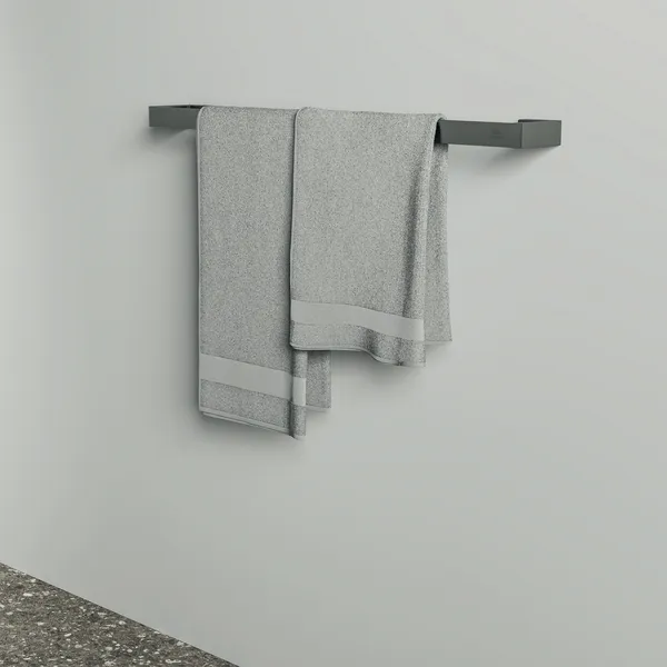 Ideal Standard Handtuchstange Conca Cube, 600mm, Magnetic Grey Ideal Standard Handtuchstange Conca Cube, 600mm, Magnetic Grey