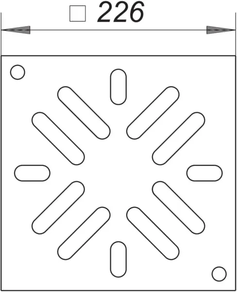 Guss-Rost zu 605/606/615/616, mit Schrauben Guss-Rost zu 605/606/615/616, mit Schrauben