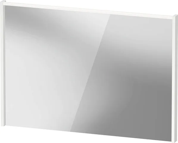 Duravit Spiegel mit LED-Beleuchtung „D-Code“ 100 × 70 cm in Beton Matt