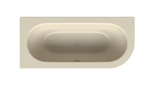 Bette BetteStarlet IV Badewanne, 2-Sitzer, ovale Sonderform, Jasmin, 1650 x 750 mm, Randhöhe 30 mm, Nutzinhalt 92 l