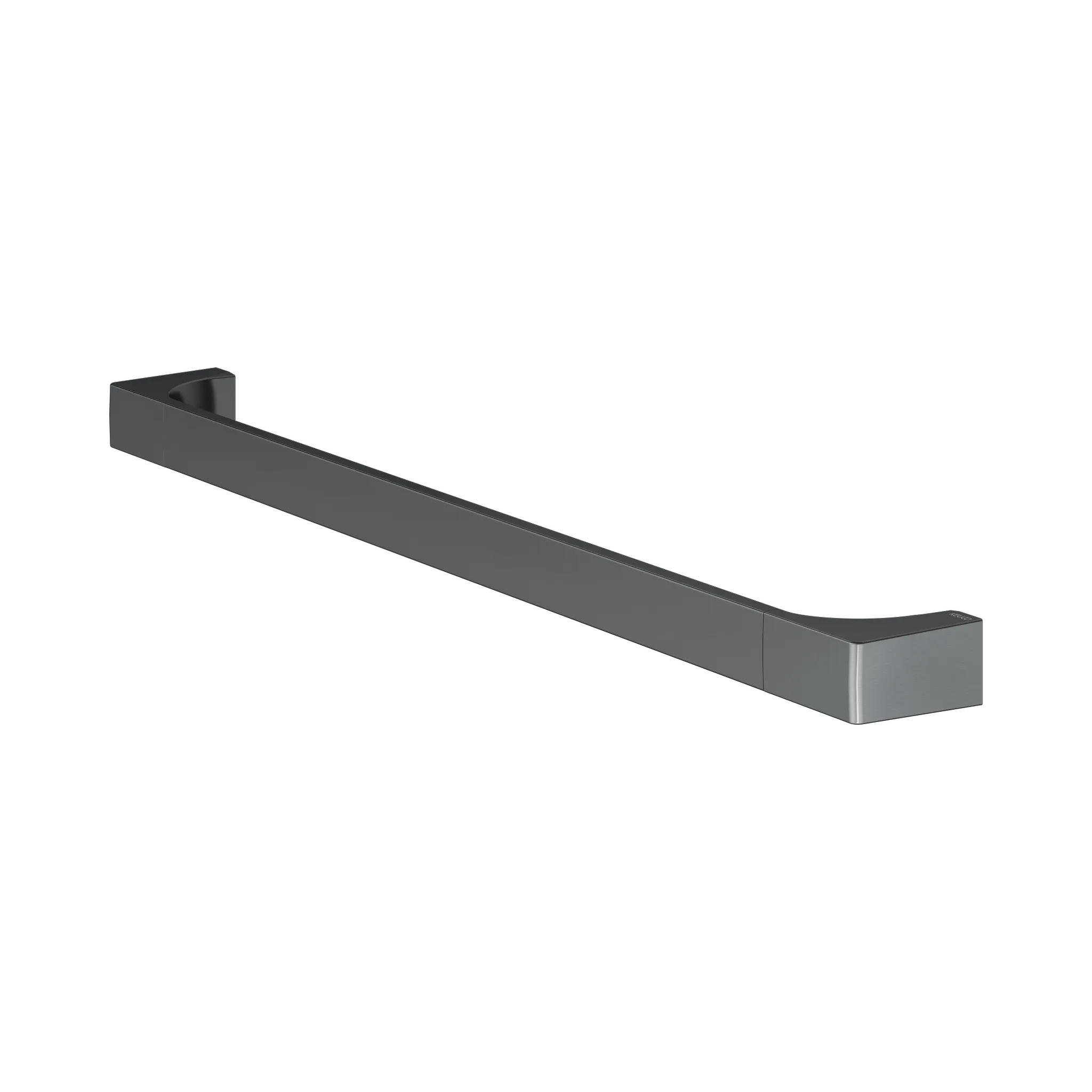 KEUCO EDITION 11 Badetuchhalter 600 mm Schwarzchrom gebürstet