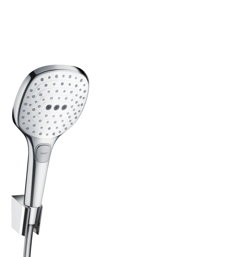 Hansgrohe Raindance Select E Brausenset 120 mm, Chrom, 160 cm Brauseschlauch