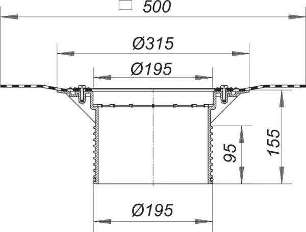Aufstockelement 618 DallBit Aufstockelement 618 DallBit