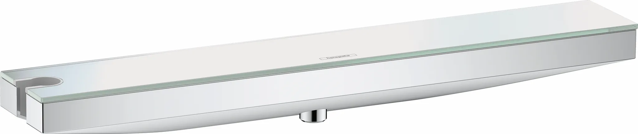 Schlauchanschluss Rainfinity Porter 500 chrom mit Ablage L