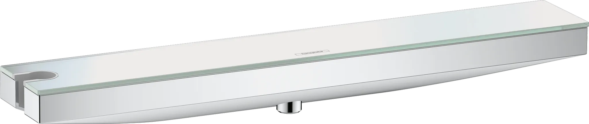 Hansgrohe Rainfinity Wandanschluss Porter 500 mit Brausehalter links und Duschablage, Chrom Hansgrohe Rainfinity Wandanschluss Porter 500 mit Brausehalter links und Duschablage, Chrom