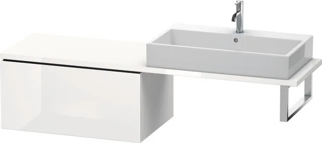 Duravit Unterschrank für Konsole „L-Cube“ 82 × 40 × 54,7 cm Weiß Hochglanz Duravit Unterschrank für Konsole „L-Cube“ 82 × 40 × 54,7 cm Weiß Hochglanz