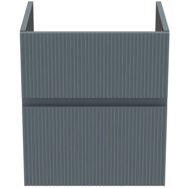 Ideal Standard Waschtischunterschrank Finesse Aschblau matt 480x409x540 mm 2 Schubladen Softclose Wandhängend Ideal Standard Waschtischunterschrank Finesse Aschblau matt 480x409x540 mm 2 Schubladen Softclose Wandhängend