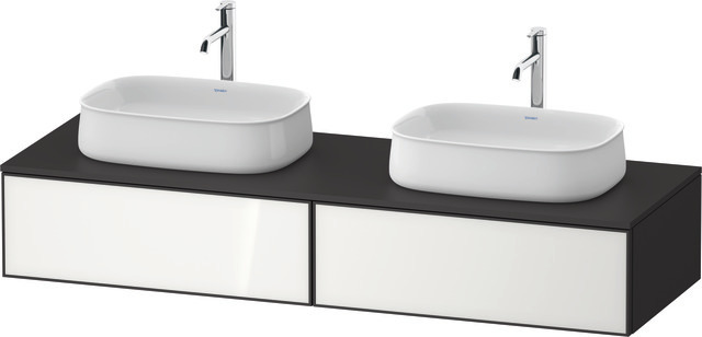 Duravit Waschtischunterschrank wandhängend „Zencha“ 160 × 28,1 × 55 cm