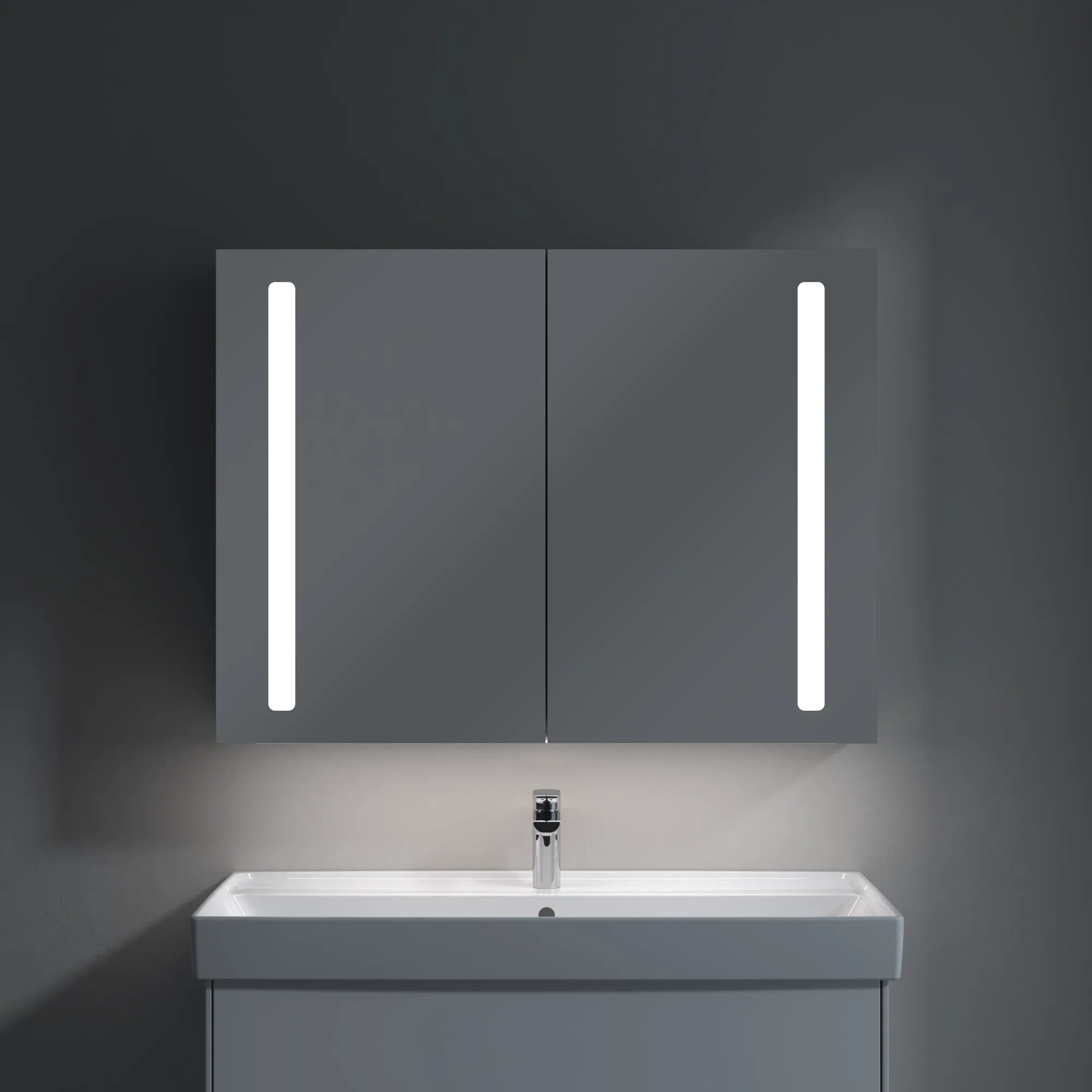 Villeroy & Boch Vorbau-Spiegelschrank „My View 14“ 1000 × 750 × 173 mm in White Matt