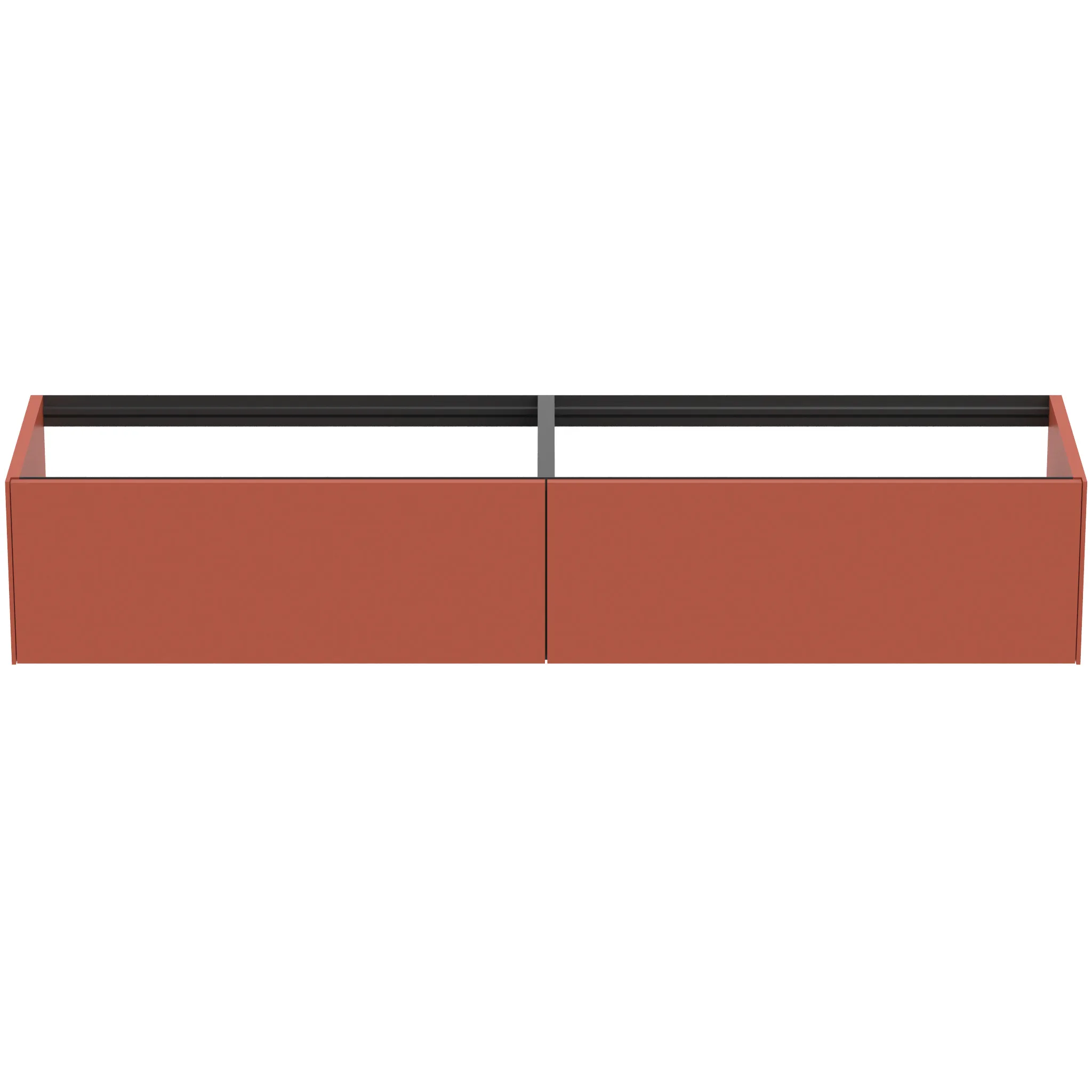 Ideal Standard Waschtischunterschrank Conca, 1985x505x360 mm, Sunset, 2 Auszüge mit Push-Open und Softclose-Einzug, ohne Platte Ideal Standard Waschtischunterschrank Conca, 1985x505x360 mm, Sunset, 2 Auszüge mit Push-Open und Softclose-Einzug, ohne Platte