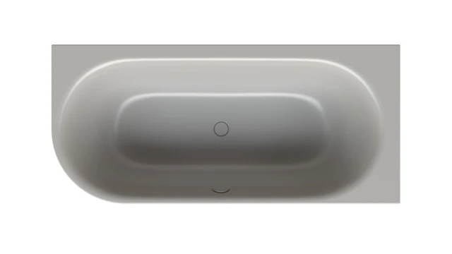 Bette oval Badewanne „BetteLux Oval V Silhouette“ 175 × 80 cm in Flanell Bette oval Badewanne „BetteLux Oval V Silhouette“ 175 × 80 cm in Flanell