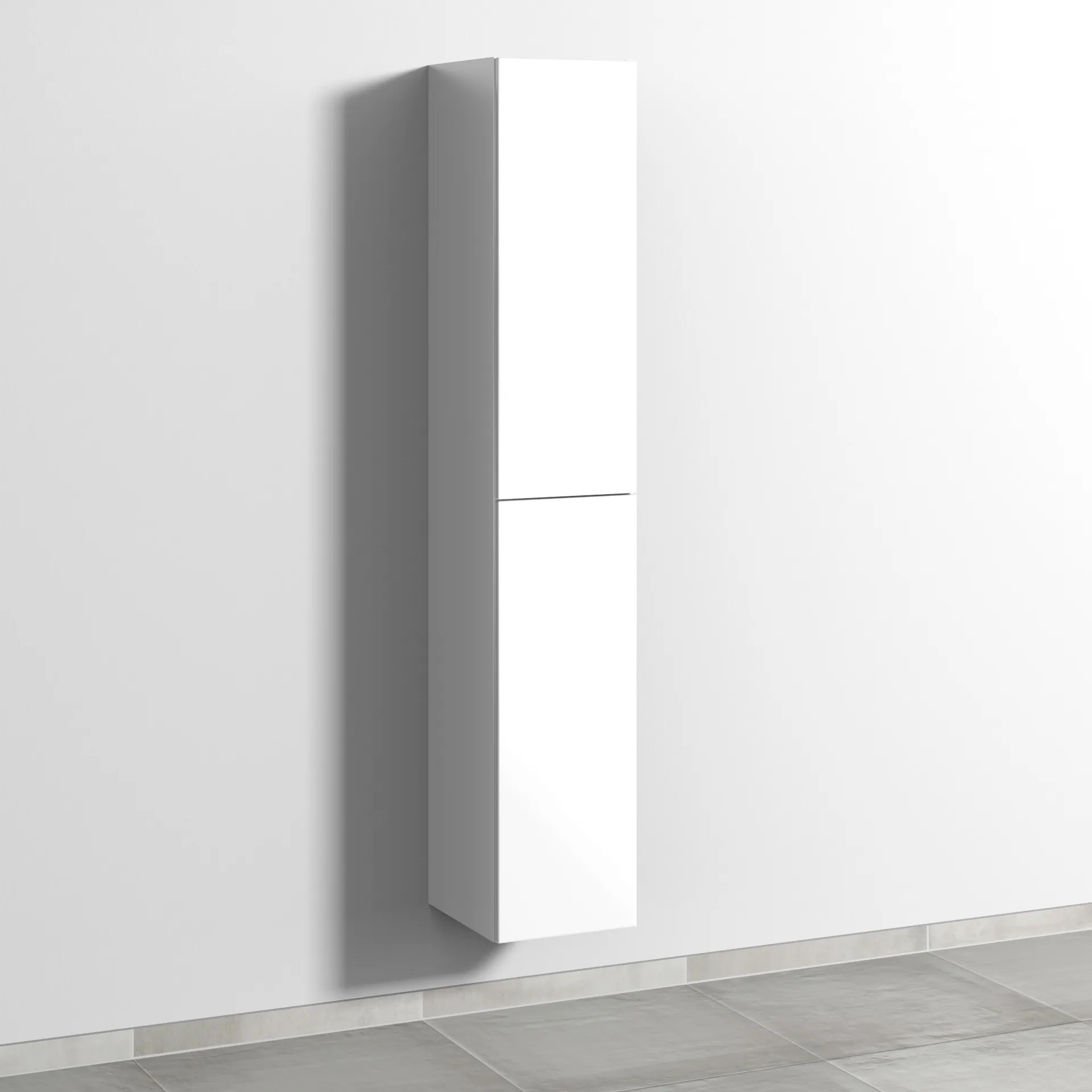 Sanipa Hochschrank „3way“ 300 × 1700 × 345 mm Anschlag rechts, in Weiß (glanz), Anschlag rechts