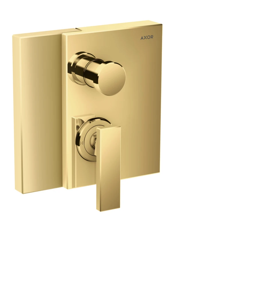 Wannenmischer Unterputz Axor Edge Fertigset chrom