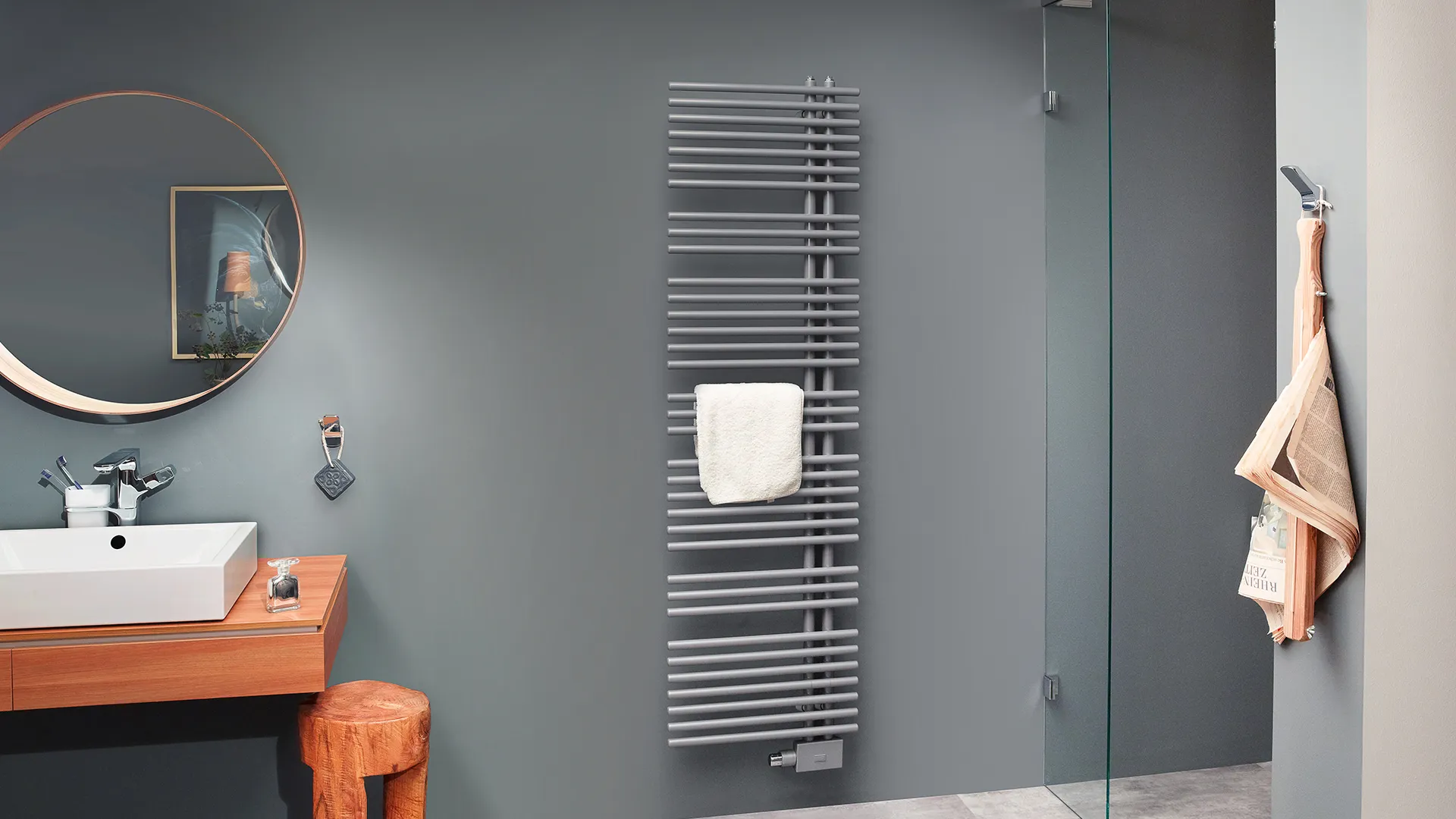 BEMM Badheizkörper Asymo BY1-H0831x050x0500, Galv. verzinkt, weiss