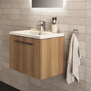 Ideal Standard Waschtischunterschrank „i.lifeS“ 60 × 44 × 37,5 cm Eiche Natur