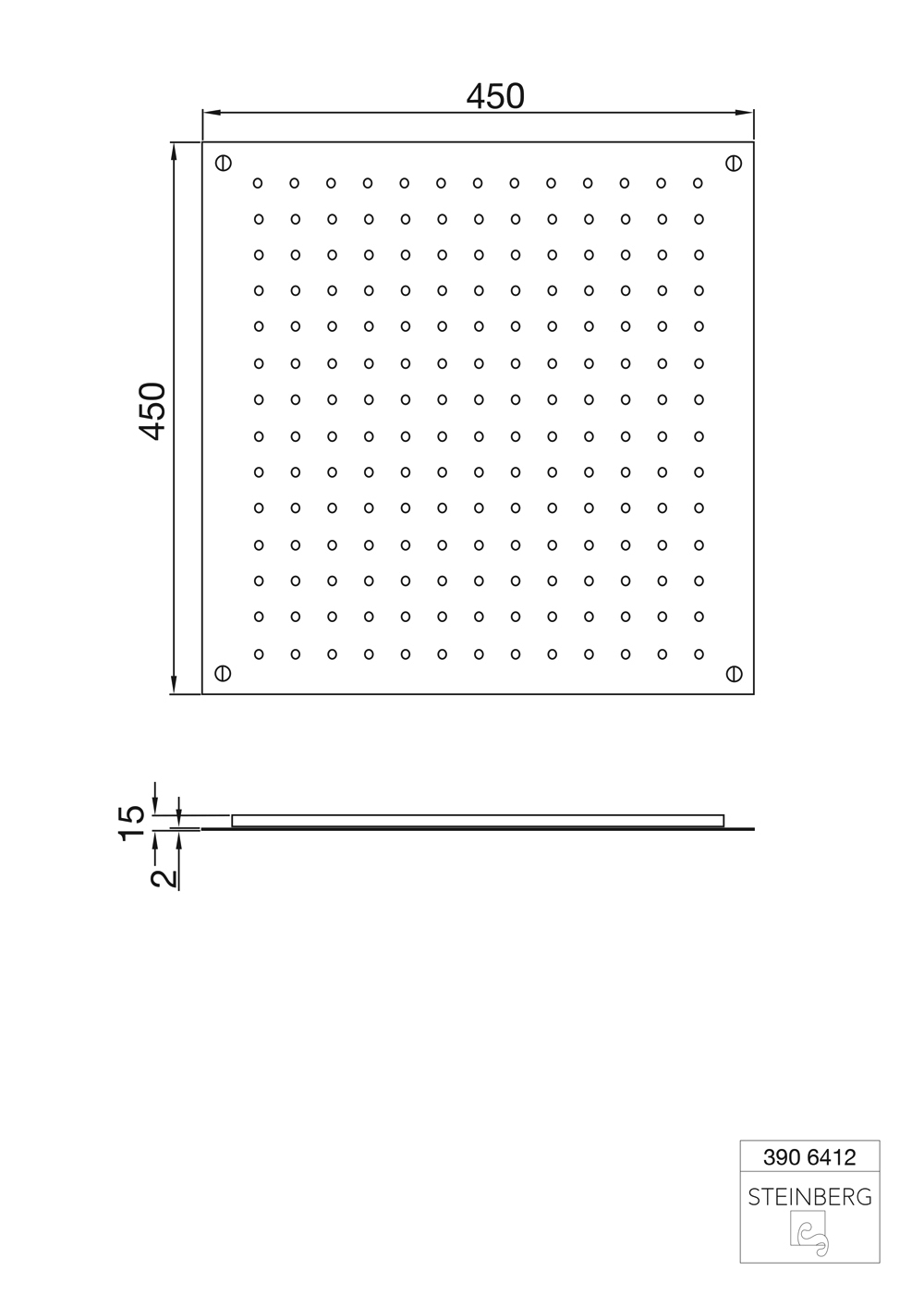 Steinberg Serie 390 Relax Rain Regenpaneel Steinberg Serie 390 Relax Rain Regenpaneel