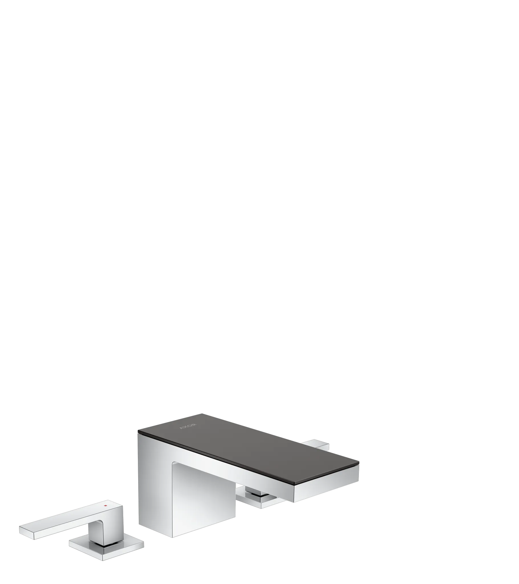 Hansgrohe AXOR MyEdition 3-Loch Waschtischarmatur 70 mit Push-Open Ablaufgarnitur, Chrom Hansgrohe AXOR MyEdition 3-Loch Waschtischarmatur 70 mit Push-Open Ablaufgarnitur, Chrom