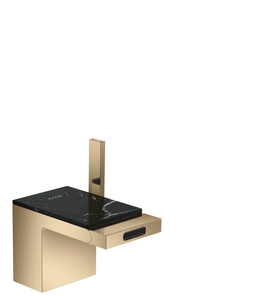 Hansgrohe AXOR MyEdition Platte Marmor Nero Marquina, Länge 117 mm, abnehmbar