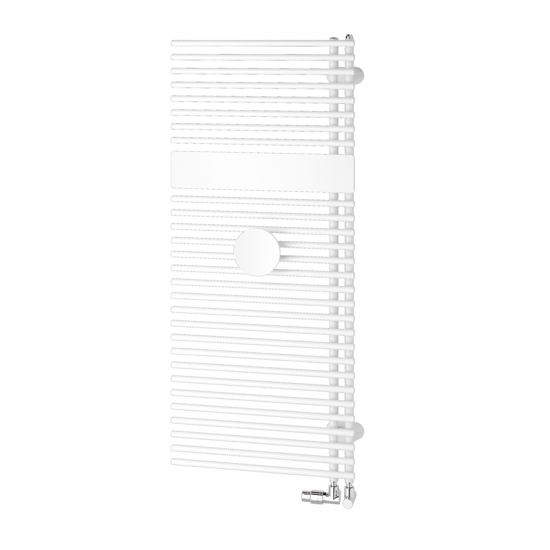 Kermi Design-Heizkörper „Credo® Half® round“ 45 × 140 cm in Weiß