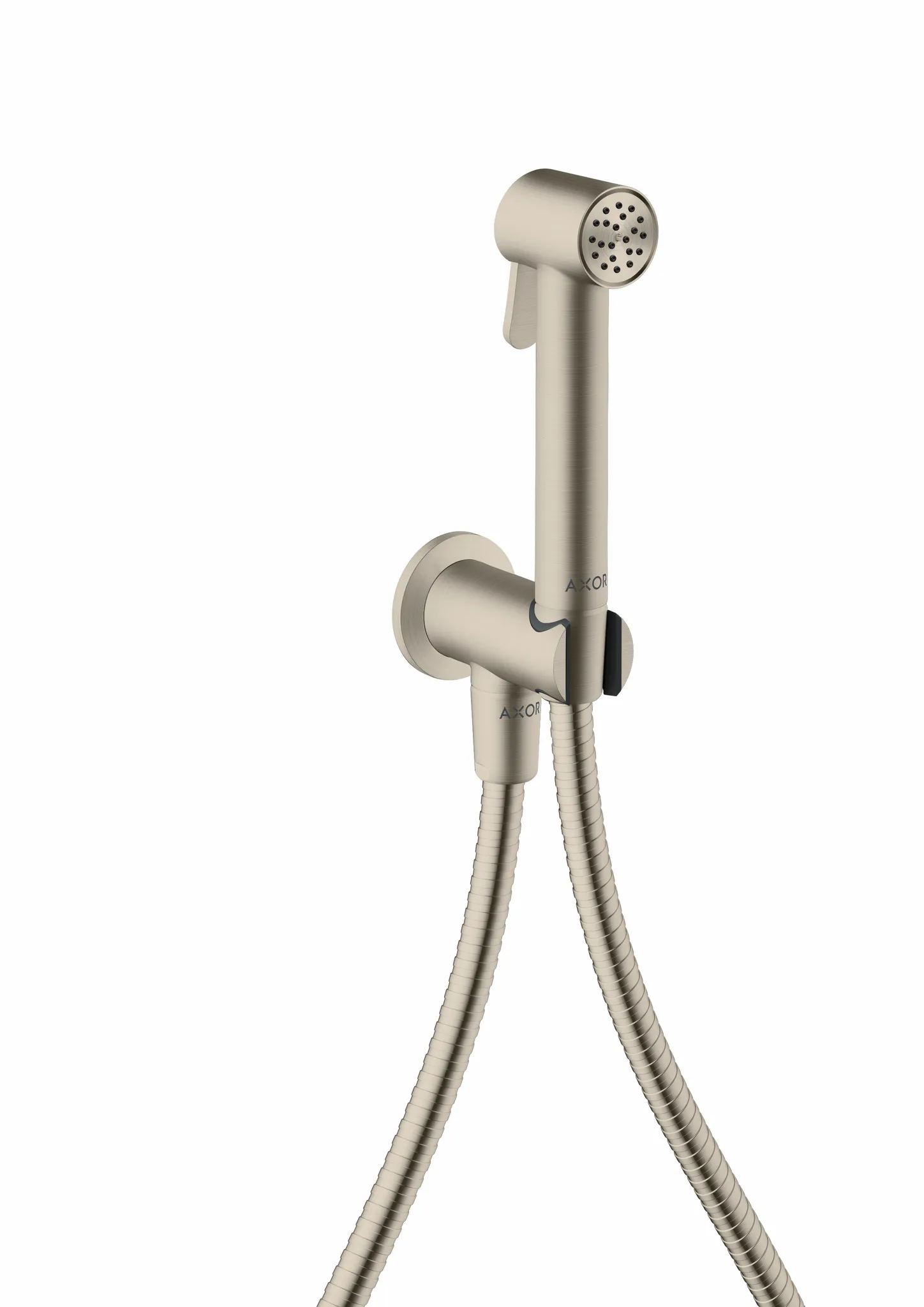 Hansgrohe AXOR Bidette Showers Bidette Handbrause 1jet rund für Kaltwasser, Brushed Nickel Hansgrohe AXOR Bidette Showers Bidette Handbrause 1jet rund für Kaltwasser, Brushed Nickel