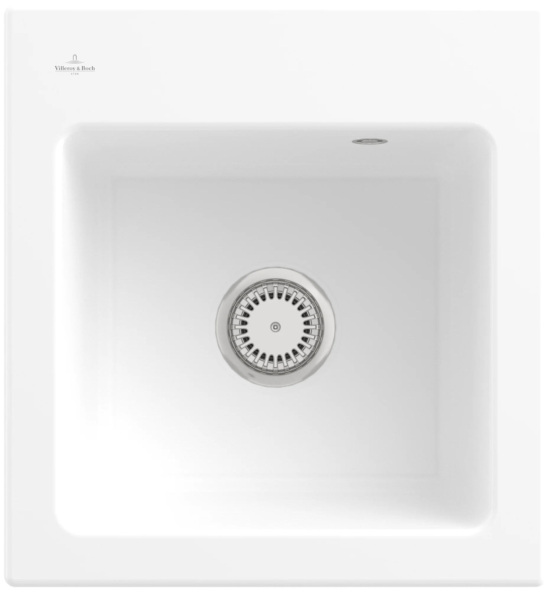 Villeroy & Boch Subway 45 XS Einbauspüle Stone White CeramicPlus